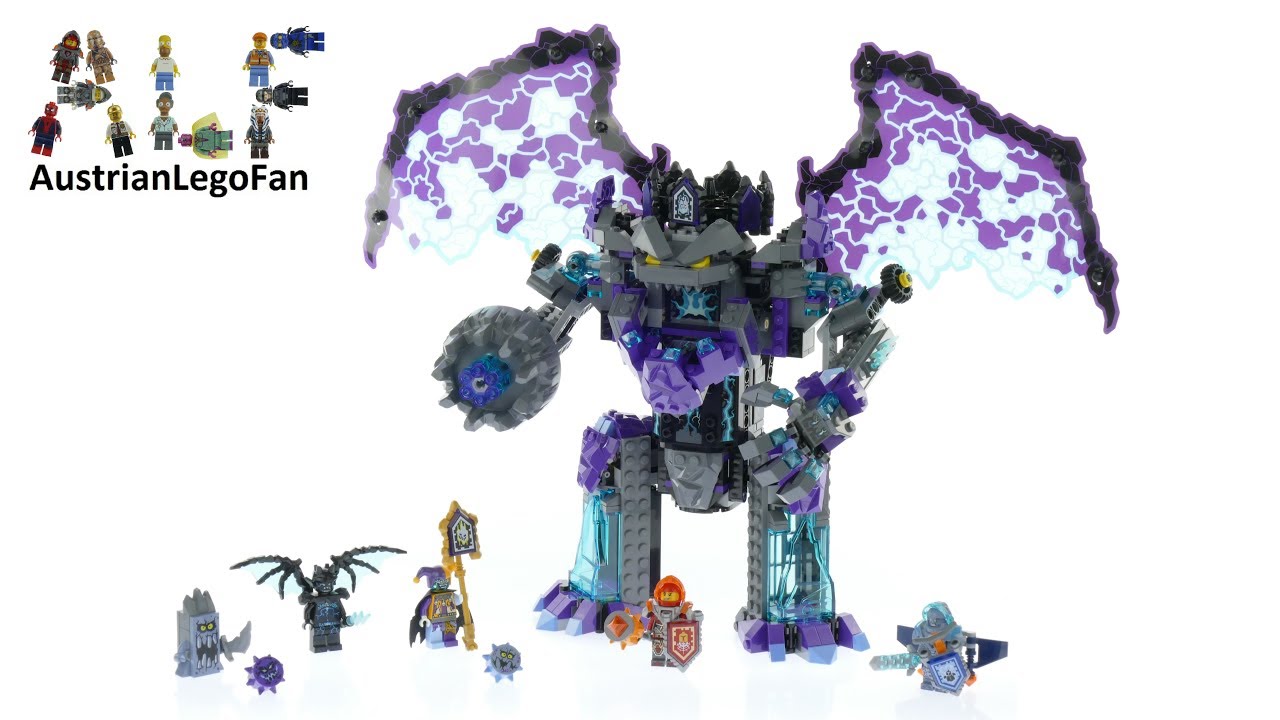 Lego Nexo Knights 70356 The Stone Colossus of Ultimate Destruction - Lego Speed Build Review