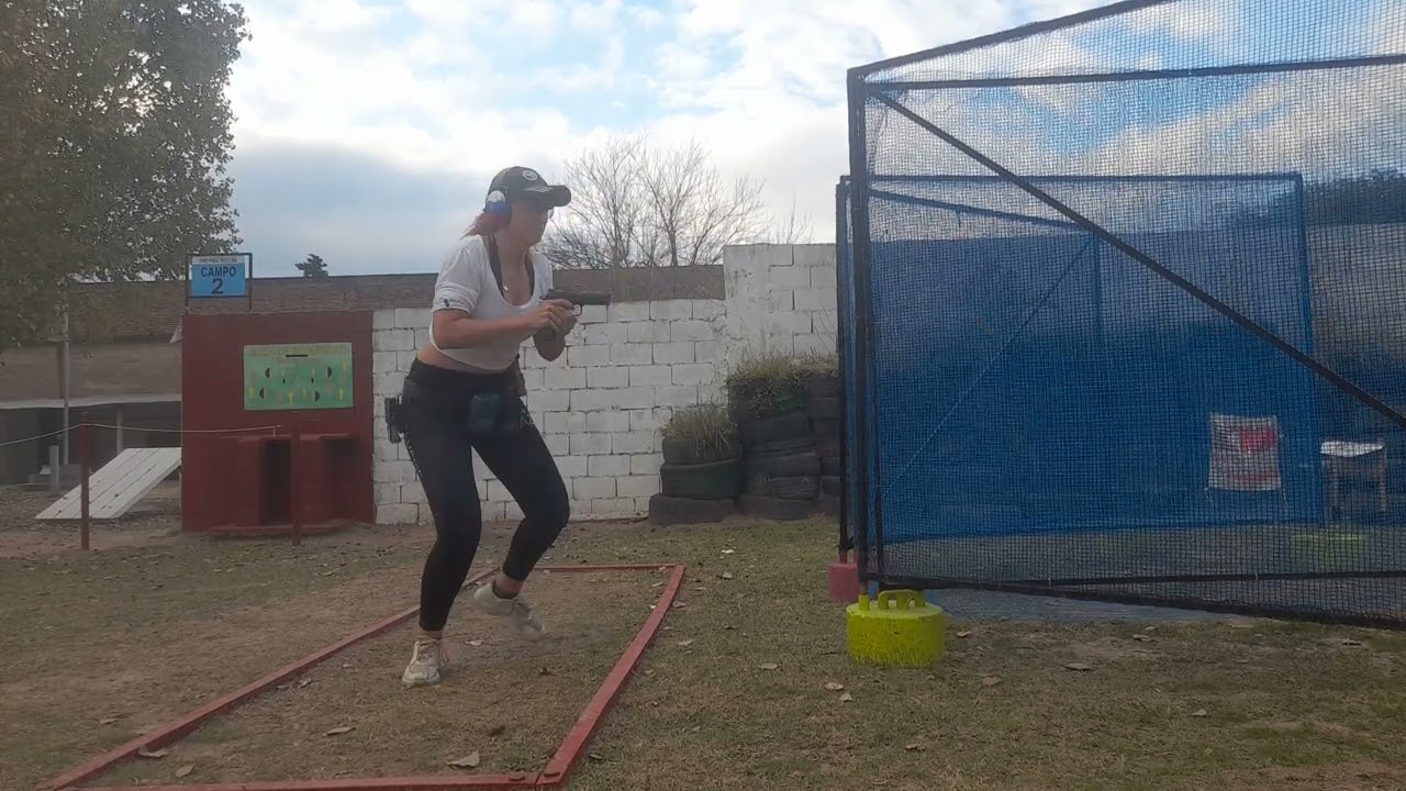 ENTRENANDO TIRO PRÁCTICO