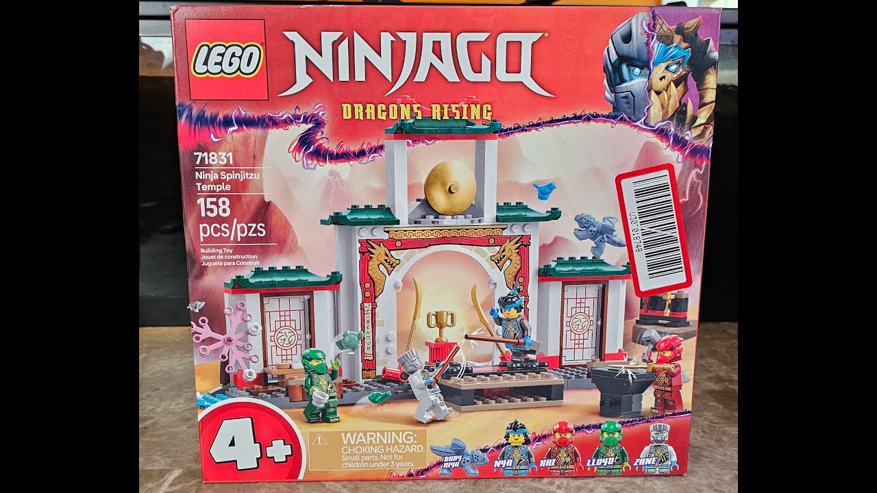LEGO NINJAGO 71831 Ninja Spinjitzu Temple Review
