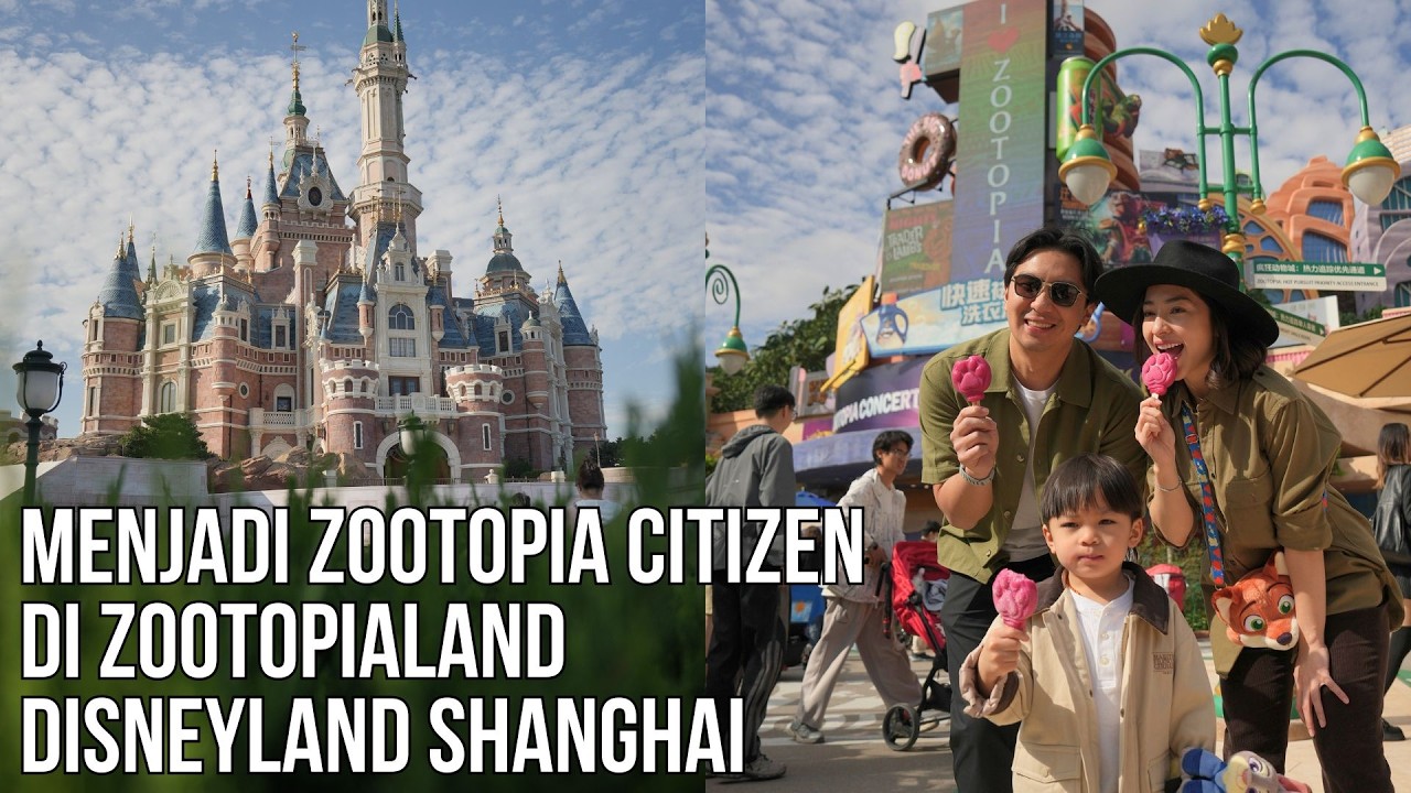 Petualangan Nikita Willy Family di DISNEYLAND SHANGHAI