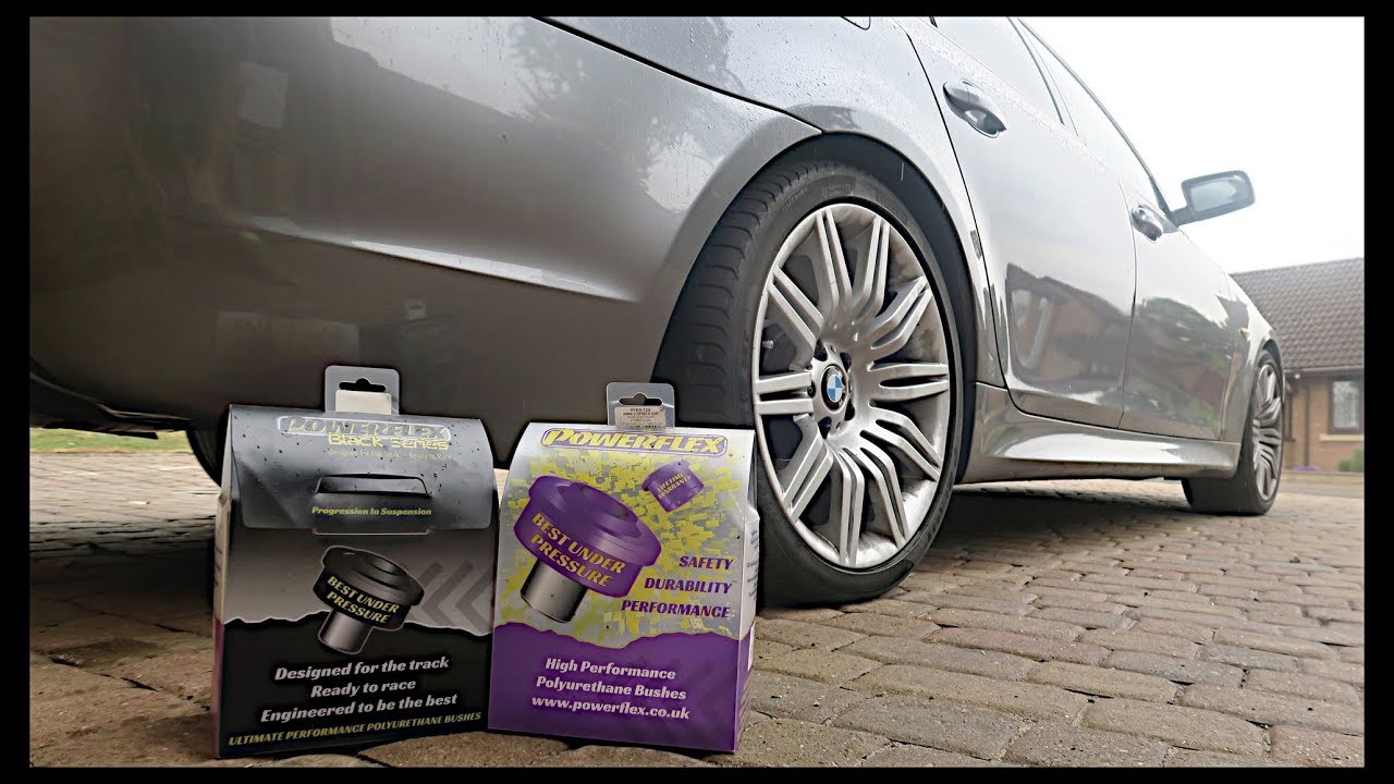 Powerflex Polybushing My BMW E60! *CRAZY TRANSFORMATION*