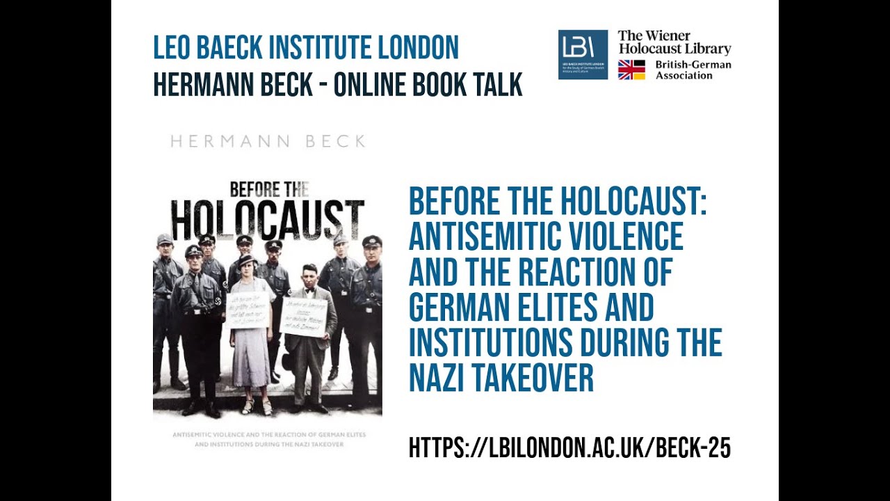Hermann Beck - Online Book Talk