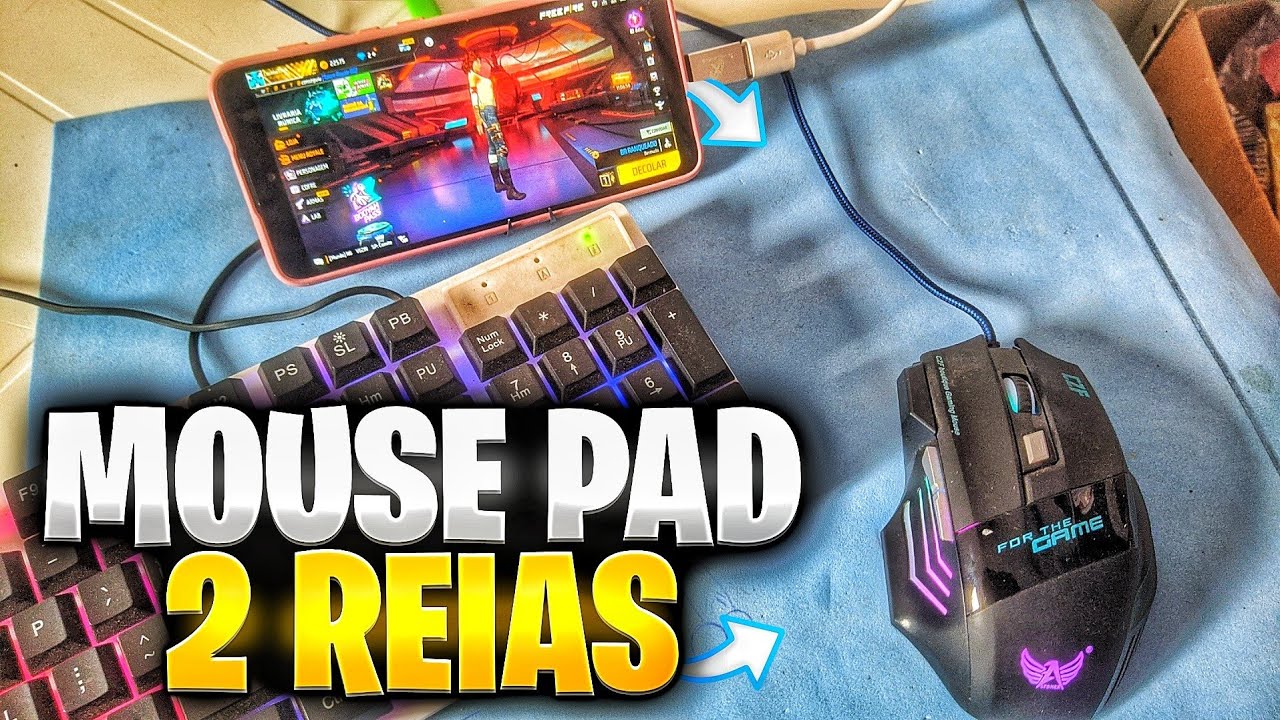 Melhor mouse pad de 2 reais pra vc jogar no mobilador | Free fire