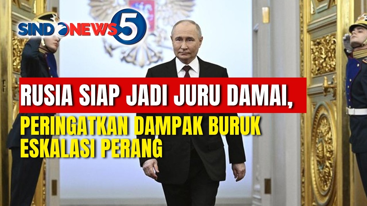 Putin Turun Tangan, Siap Jadi Juru Damai Akhiri Perang Iran | SINDONEWS 5 | 03/04