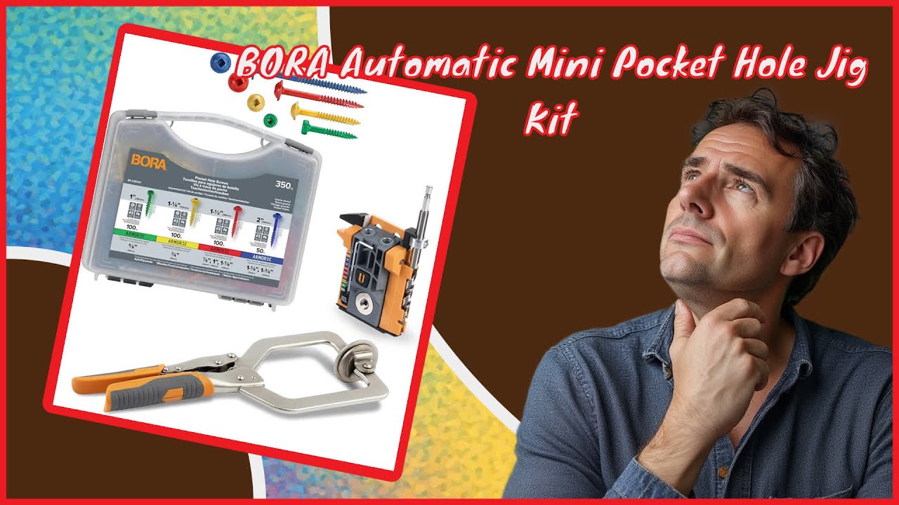 BORA Automatic Mini Pocket Hole Jig Kit review