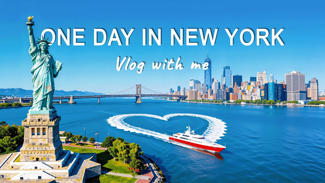 A Day in New York 🇺🇸 Manhattan Streets, Central Park & Iconic City Life
