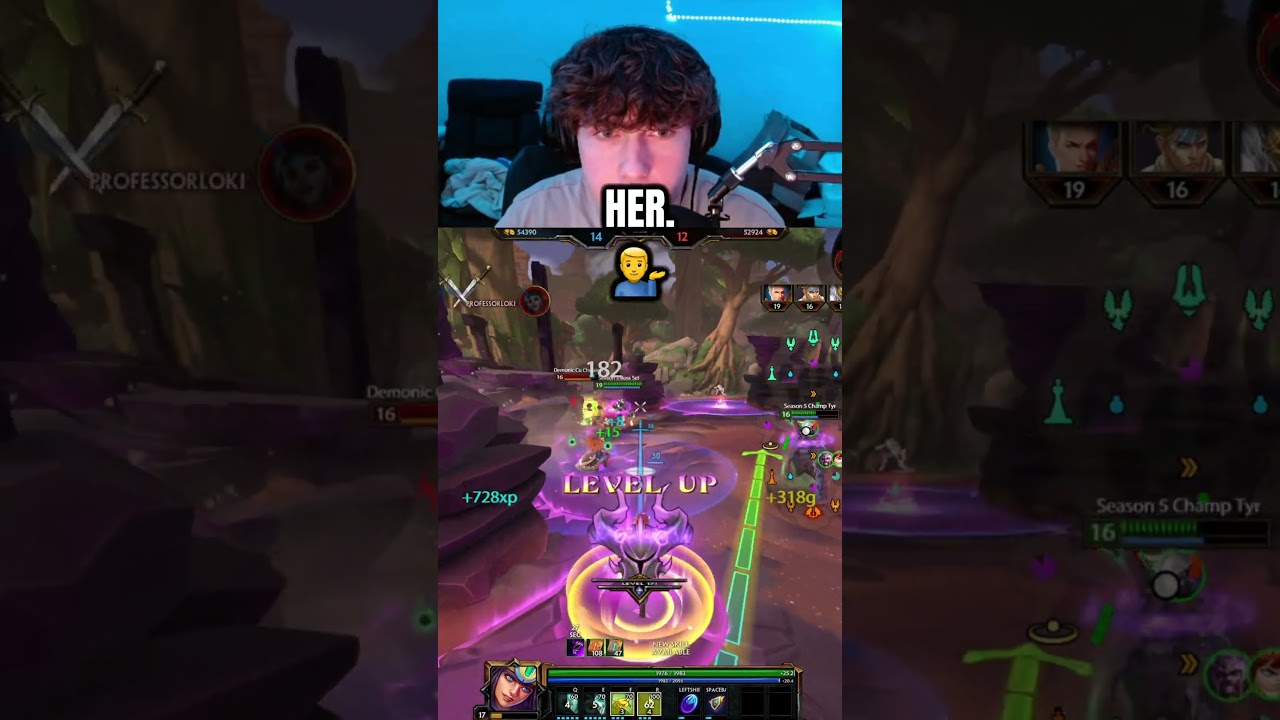 Smite Slash vs Professor Loki! #shorts  #smite #funnyclips #ranked