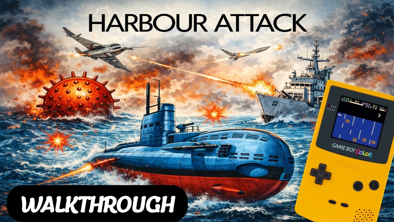 Harbour Attack - Game Boy Color Walkthrough video