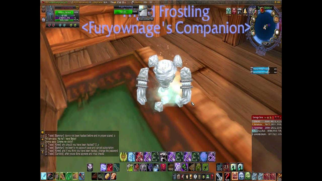 WoW Frigid Frostling Pet!.wmv