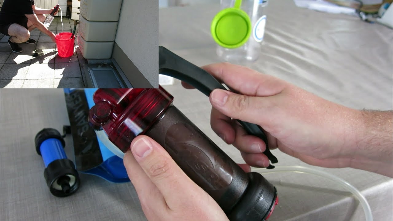 Wasserfilter - Sawyer Mini versus MSR Miniworks - Review
