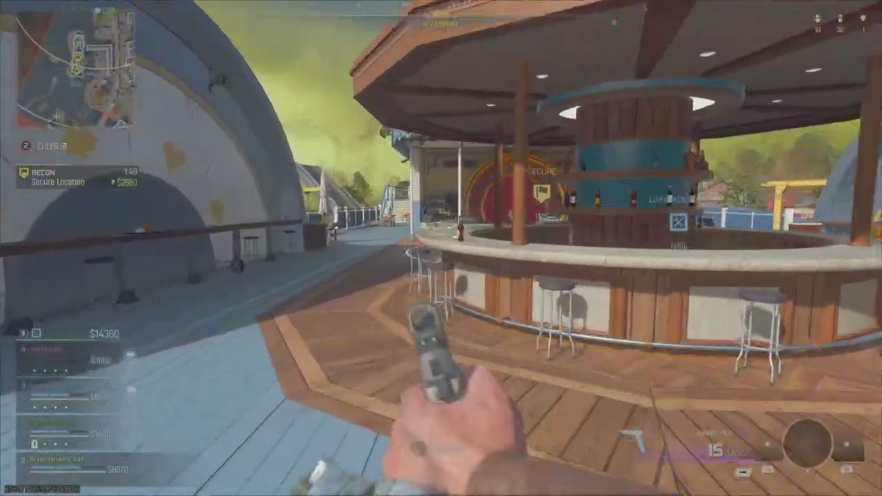 427 - COD WZ BO7 Casual Resurgence Haven's Hollow Quads Win K/D = 4/3 PS5