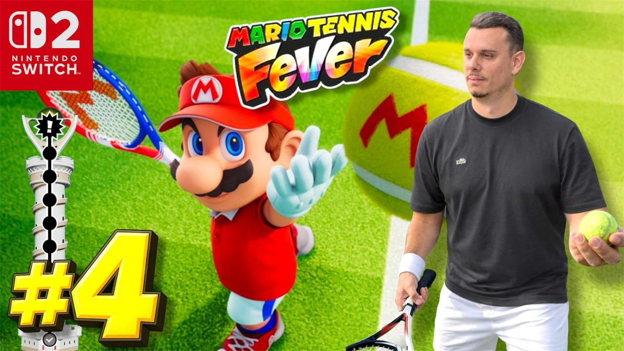 🎾 Mario Tennis Fever #4 | Missionstürme eskalieren – Wie weit komme ich heute? 🔥