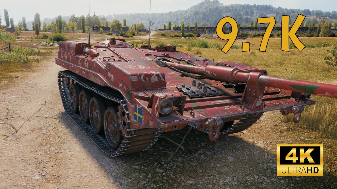 Strv 103-0 • 9.7K DAMAGE • SWEDISH QUALITY • WoT Gameplay