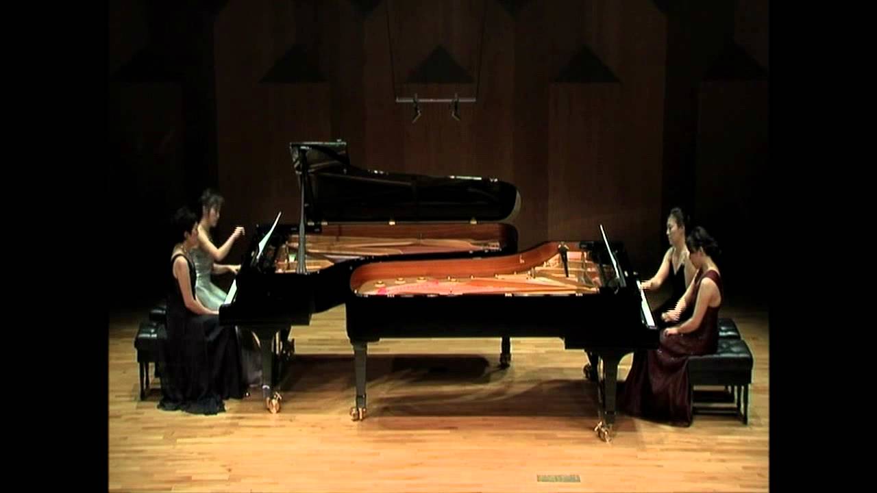 Bedřich Smetana - Die Moldau for 2 Piano 8 Hands
