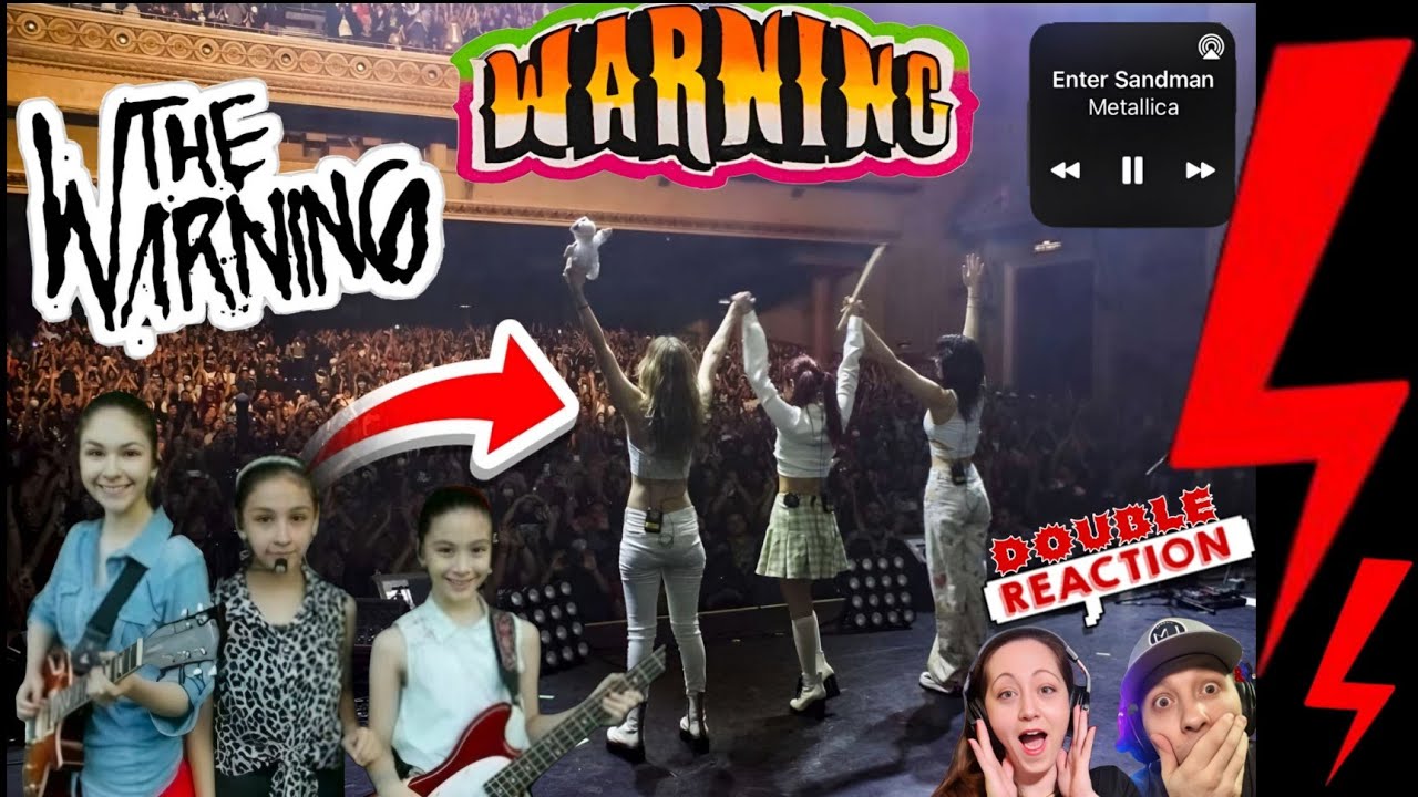 Enter Sandman - METALLICA Cover - The Warning [DOUBLE REACTION] REQUEST FEST