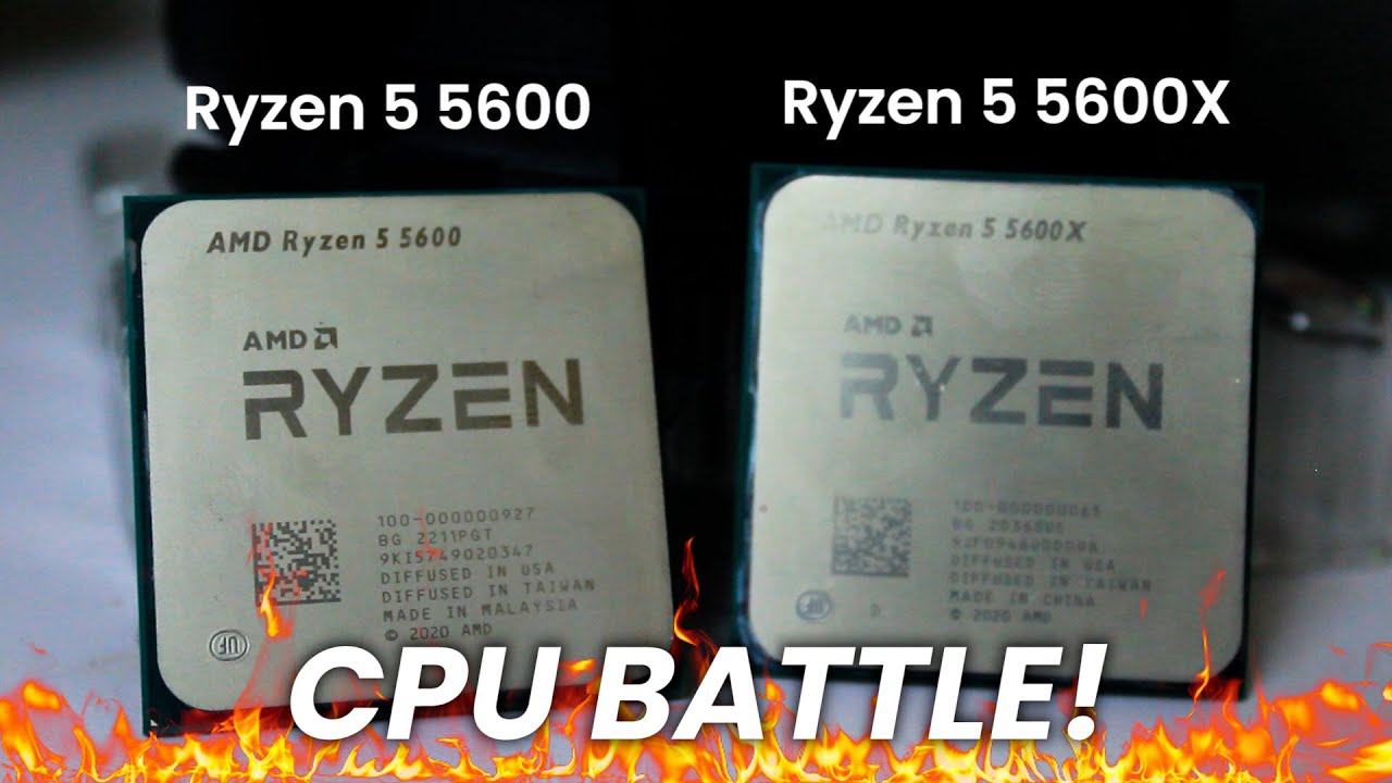 Komparasi CPU AMD Ryzen 5 5600 vs 5600X - Beda 500 RIBU Dapet letter X Doang? | MI Tech Reviews