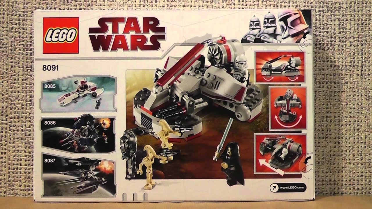 LEGO STAR WARS 8091 REPUBLIC SWAMP SPEEDER