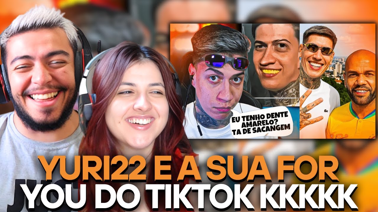 YURI22 REAGE A SUA FOR YOUR DO TIKTOK: MEMES ENGRAÇADOS DELE KKKKKKKK | REACT
