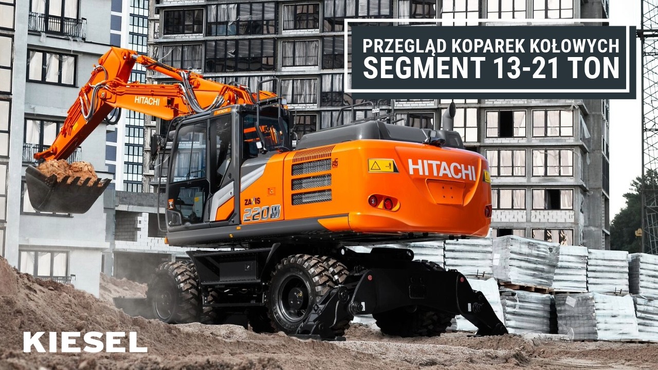 Koparki kołowe 🟧HITACHI: Ekonomia pracy i bezpieczeństwo - bez kompromisów😎. Poznaj maszyny Zaxis 7.