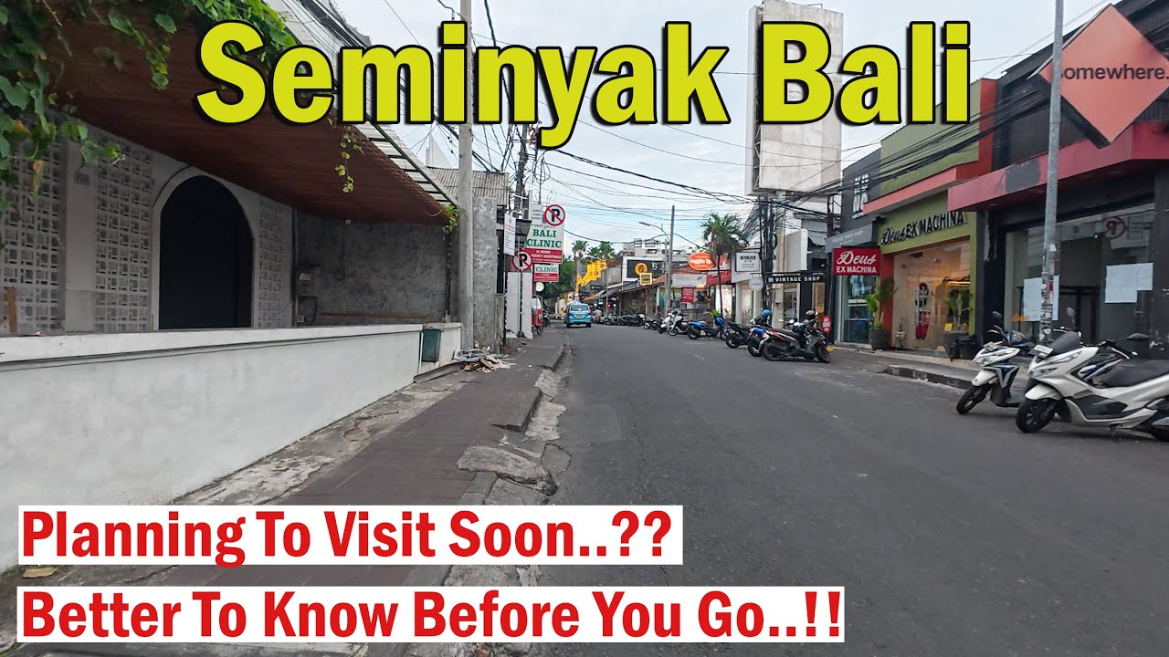 Lonely Drive In Seminyak Bali..!! Planning To Visit Soon..?? Better To Know Before You Go..!!