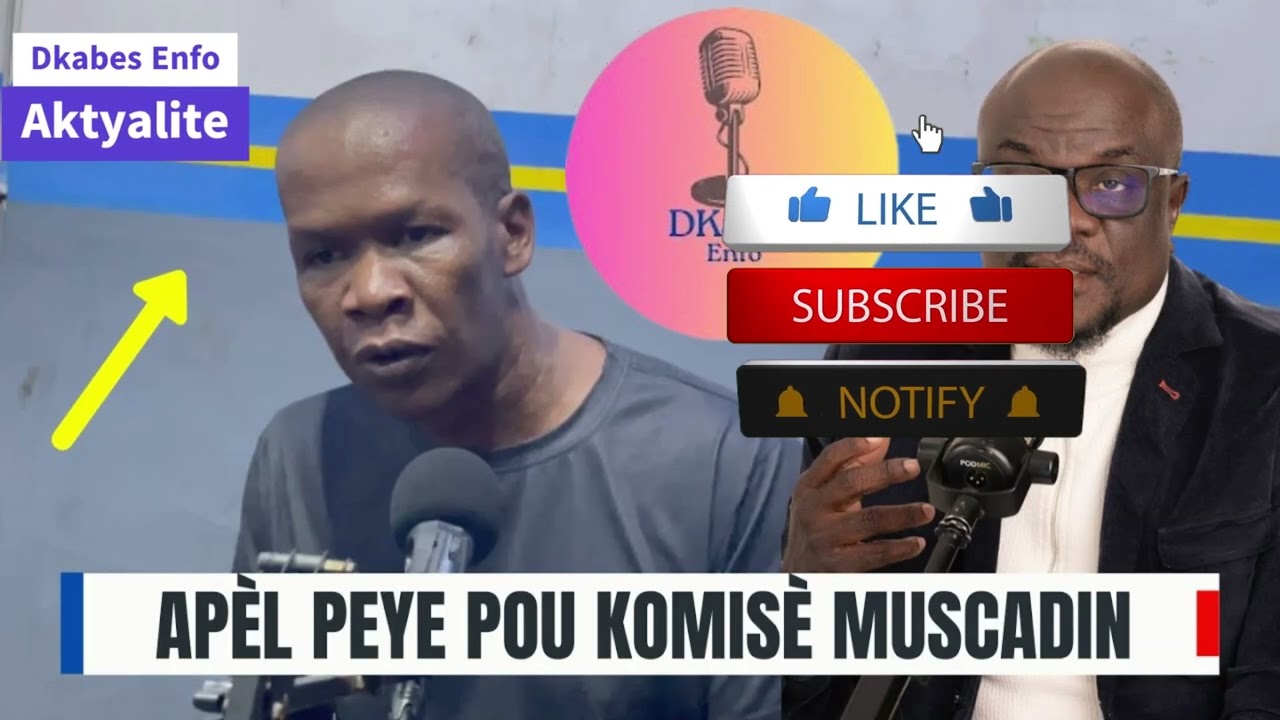 Apel Peye pou Muscadin l ANpil Bandi VIV ANSANM Debake nan SID