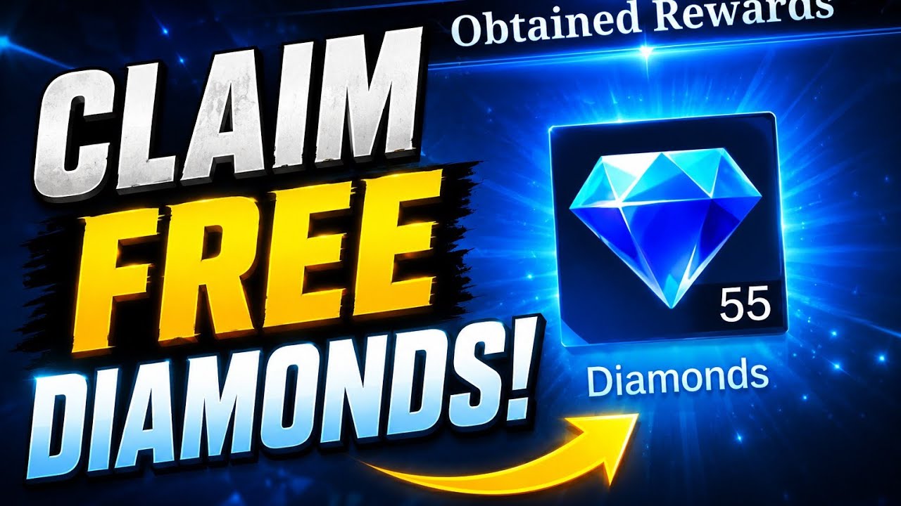 HOW TO CLAIM FREE 55 MLBB DIAMONDS NOW!
