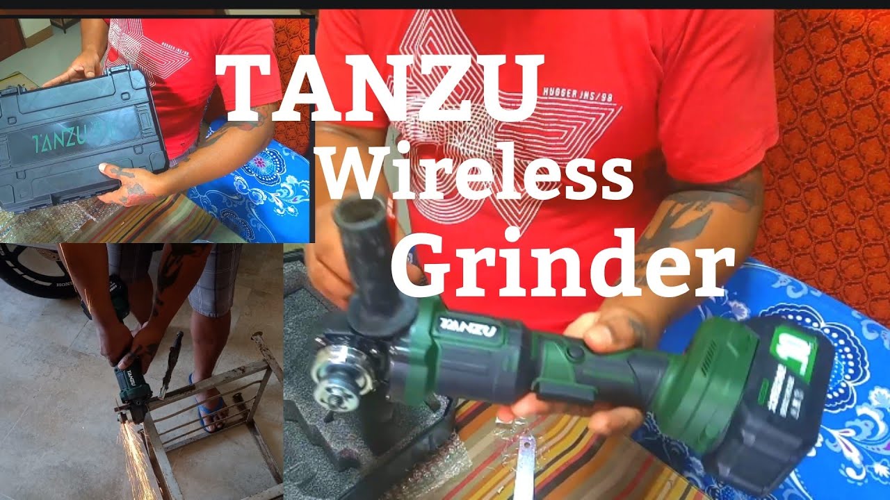 TANZU Wireless Grinder, panoorin mo ito Bago ka bumili../Nasa baba Po Ang link.