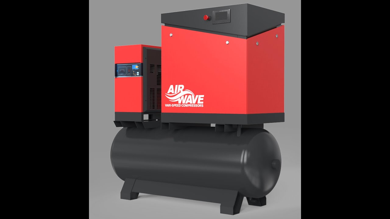 How to service Airwave VARI-Speed PMT & PMF Series, Variable Speed, Rotary Screw Air Compressors