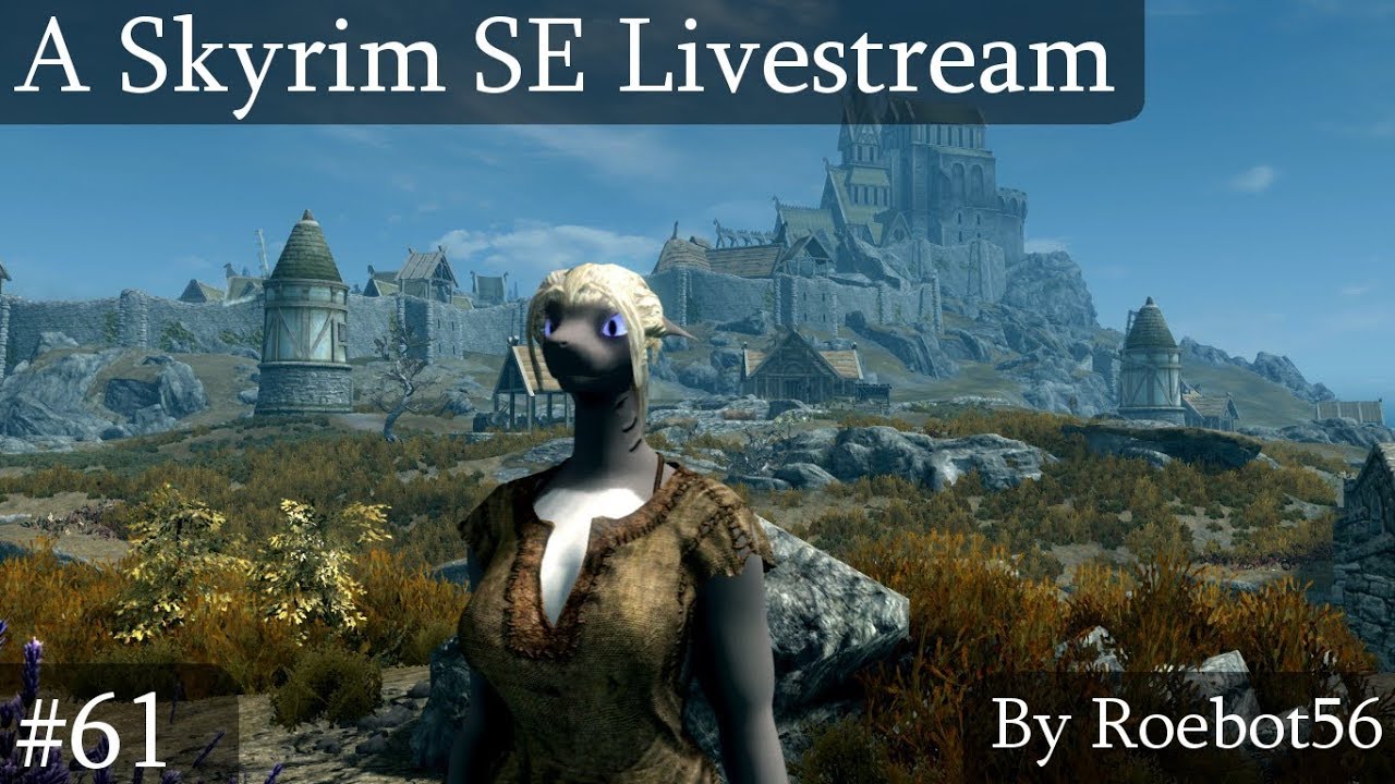 Skyrim SE Livestream: A Skyrim Ramble