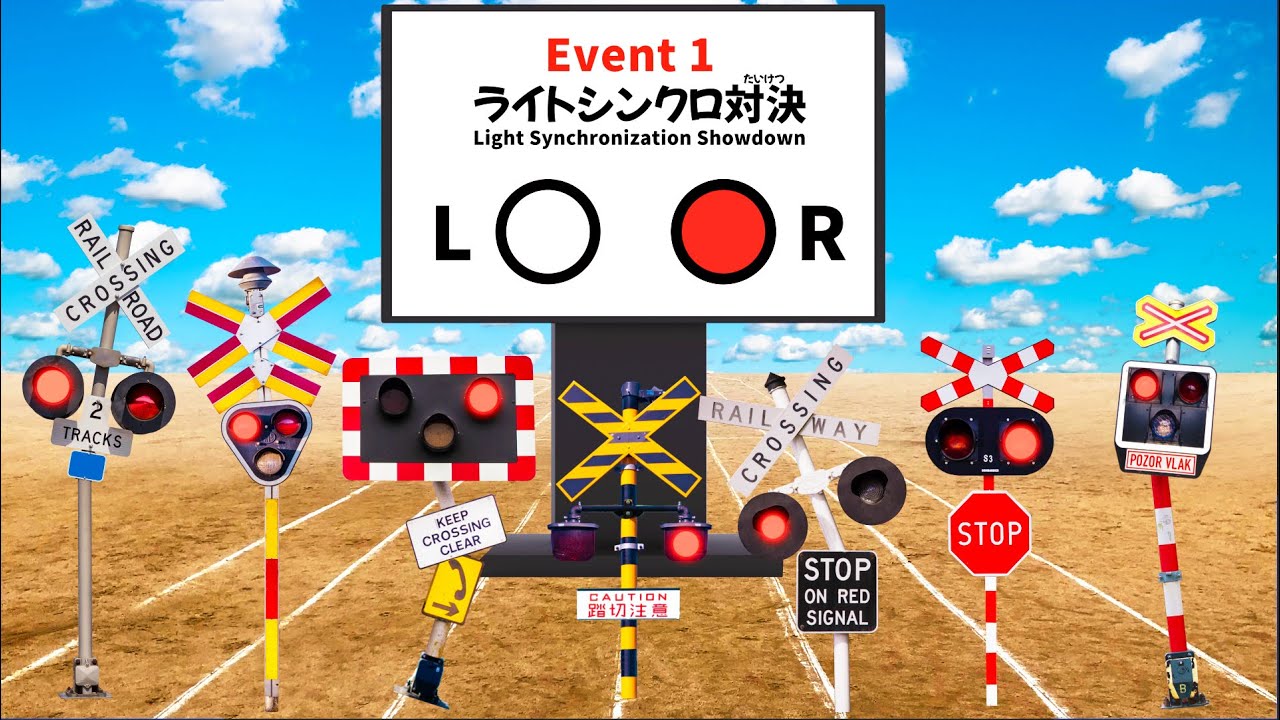 Railroad Crossing Sports Festival: Light Synchronization Showdown