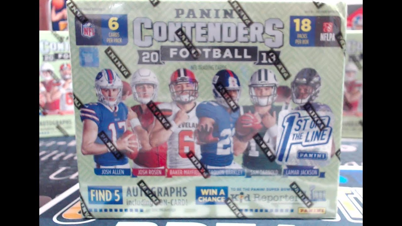 2018 Panini Contenders Football First Off The Line FOTL *5 Autos*