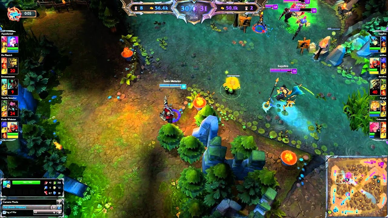 An insane Zed play.