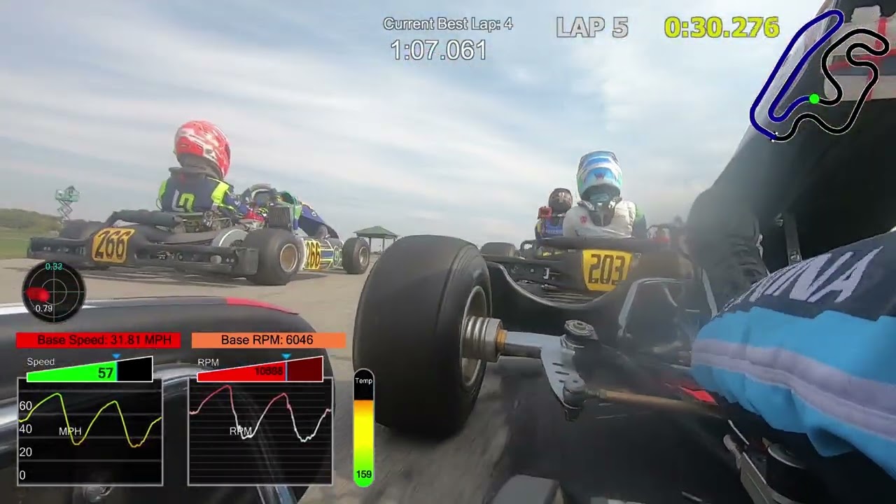 Rotax US Trophy Finals 2025 Junior Heat 3 | New Castle Motorsports Park