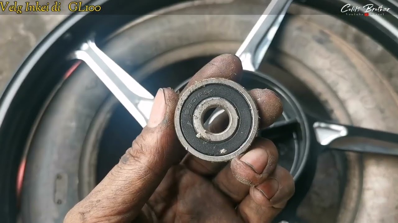 Kombinasi Menggoda Velg Enkei Dyno Project di Motor GL100 Classic