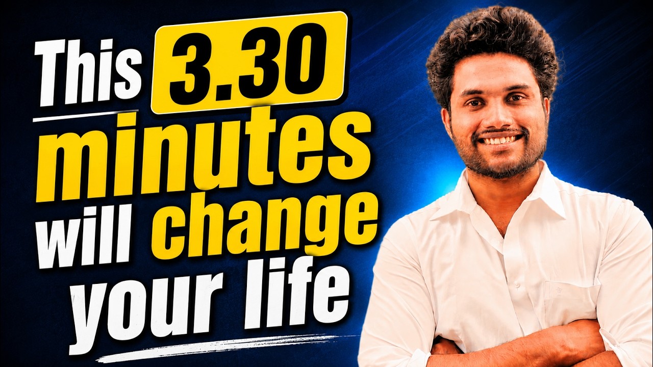 This  3.30 minutes will change your life | KR LOGICS