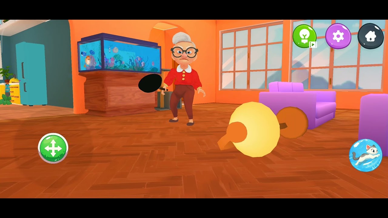 jugando cat from hell pero en modo sandbox