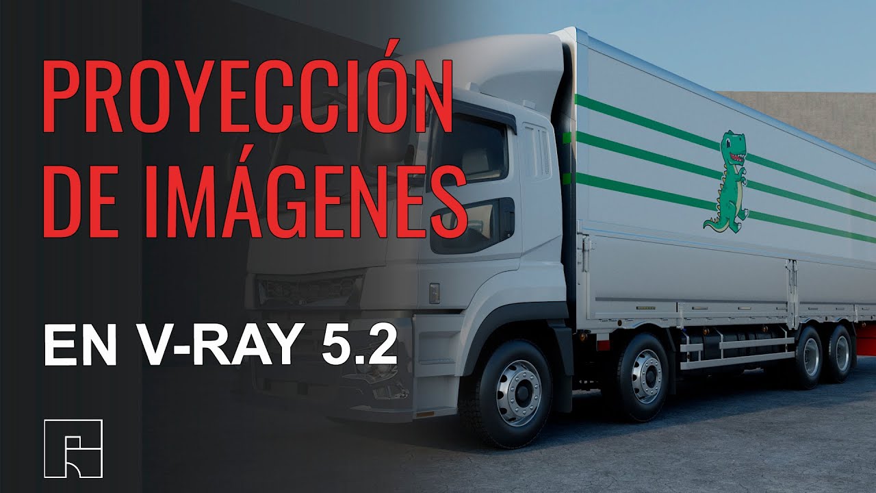 Cómo proyectar imágenes sobre una superficie con Decal en V-ray 5.2 para Sketchup