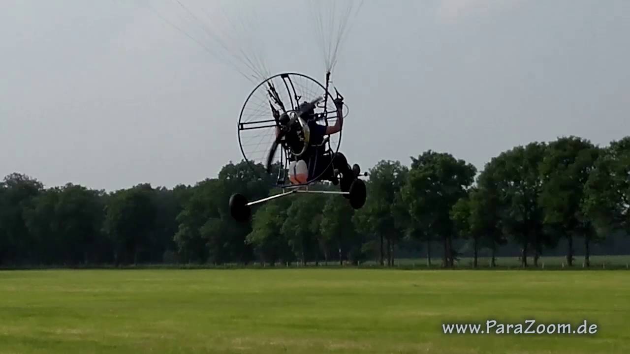 EasyUp MiniTrike und Thermik fliegen mit Paramotor