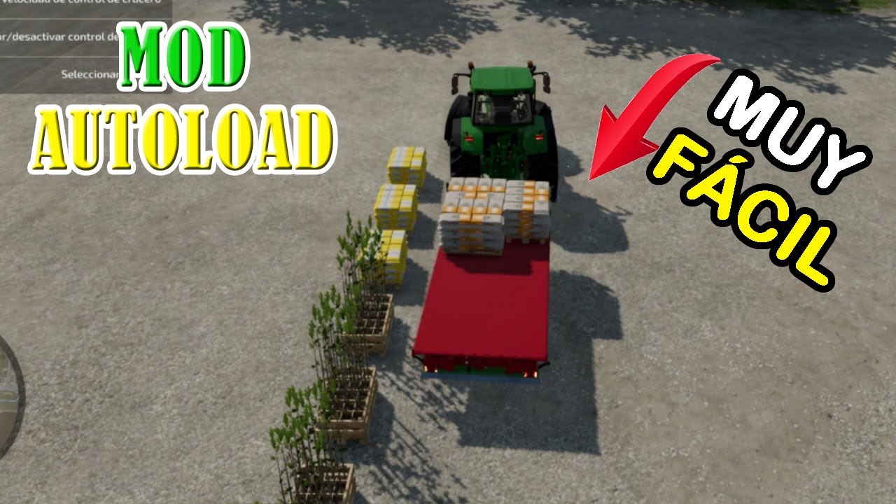 MOD AutoLoader | Carga Palets automáticamente | FARMING SIMULATOR 22 |