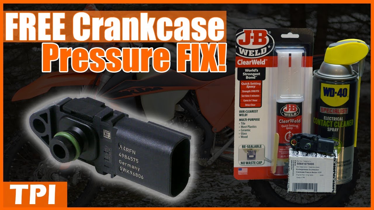 FREE KTM/Husqvarna Crankcase Pressure Sensor Fix