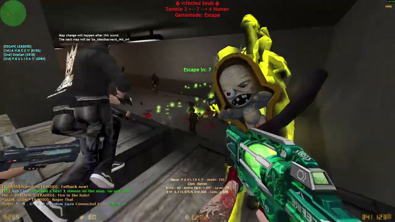 Counter-Strike: Zombie Escape - ze_pool_escape_dp | [IS] Infected Souls