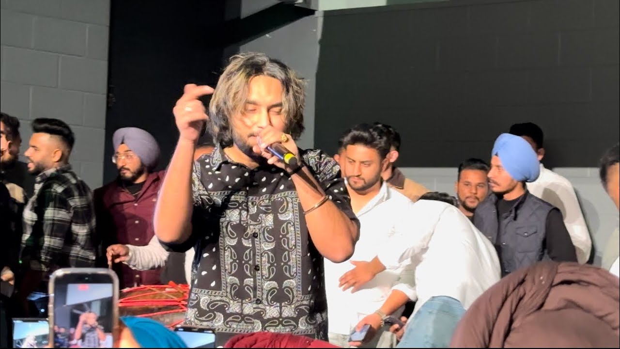 Simar doraha (Punjabi singer ) in st clair college Windsor 🇨🇦 , driving test centre Windsor,