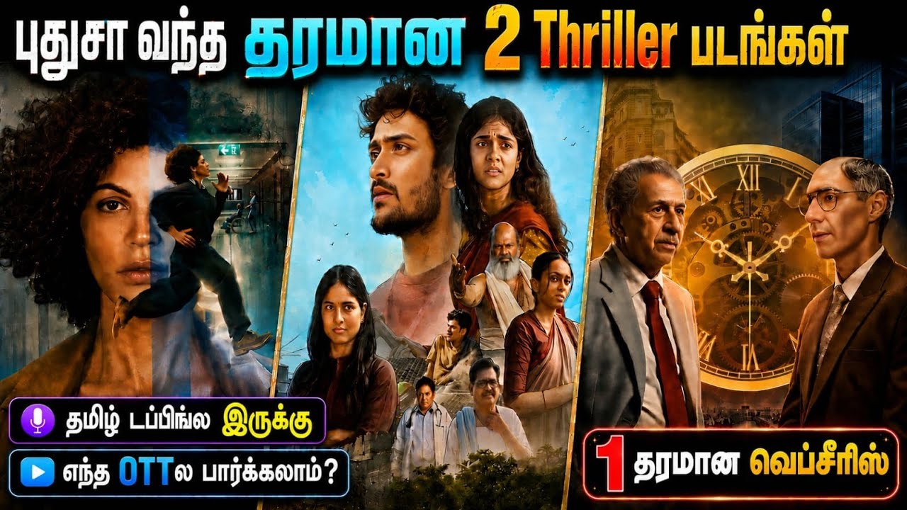👌புதுசா OTTல வந்திருக்க சூப்பரான  2 படங்கள் & 1 Webseries| #newmovies #tamil @wowmoviestamil