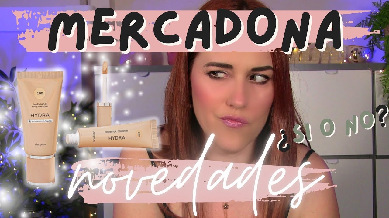 💧 PROBANDO LA NUEVA BASE Y CORRECTOR HYDRA DE MERCADONA 💄 ¿SUPERAN A LA SÉRUM?