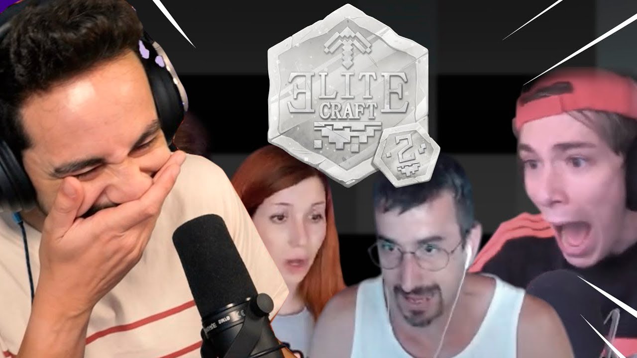 Luh Reacciona a SUSTOS en EliteCraft 2 de ElRichMC