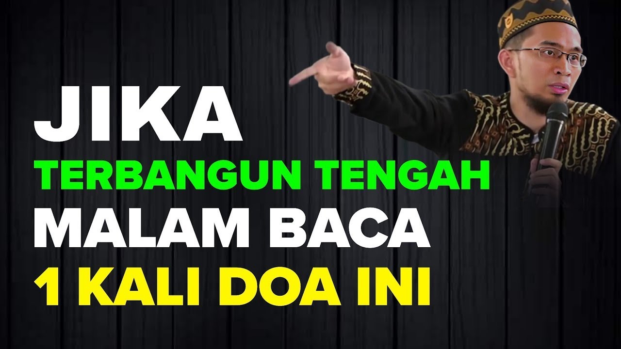 Jika terbangun tengah malam baca 1x doa ini, semua hajat allah kabulkan, amalan mustajab