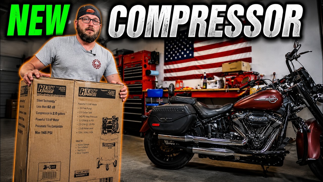 New Air Compressor, a 20 gallon HULK!!