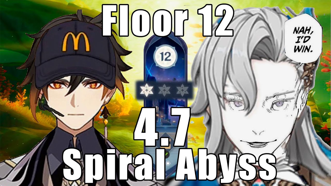 Spiral abyss: Floor 12 | 4.7 Genshin impact | Gameplay no commented | No stars just pain