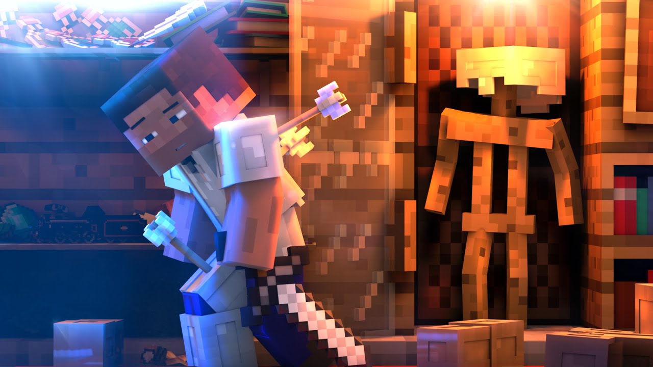 The Secret Life of an Armour Stand (Minecraft Animation)