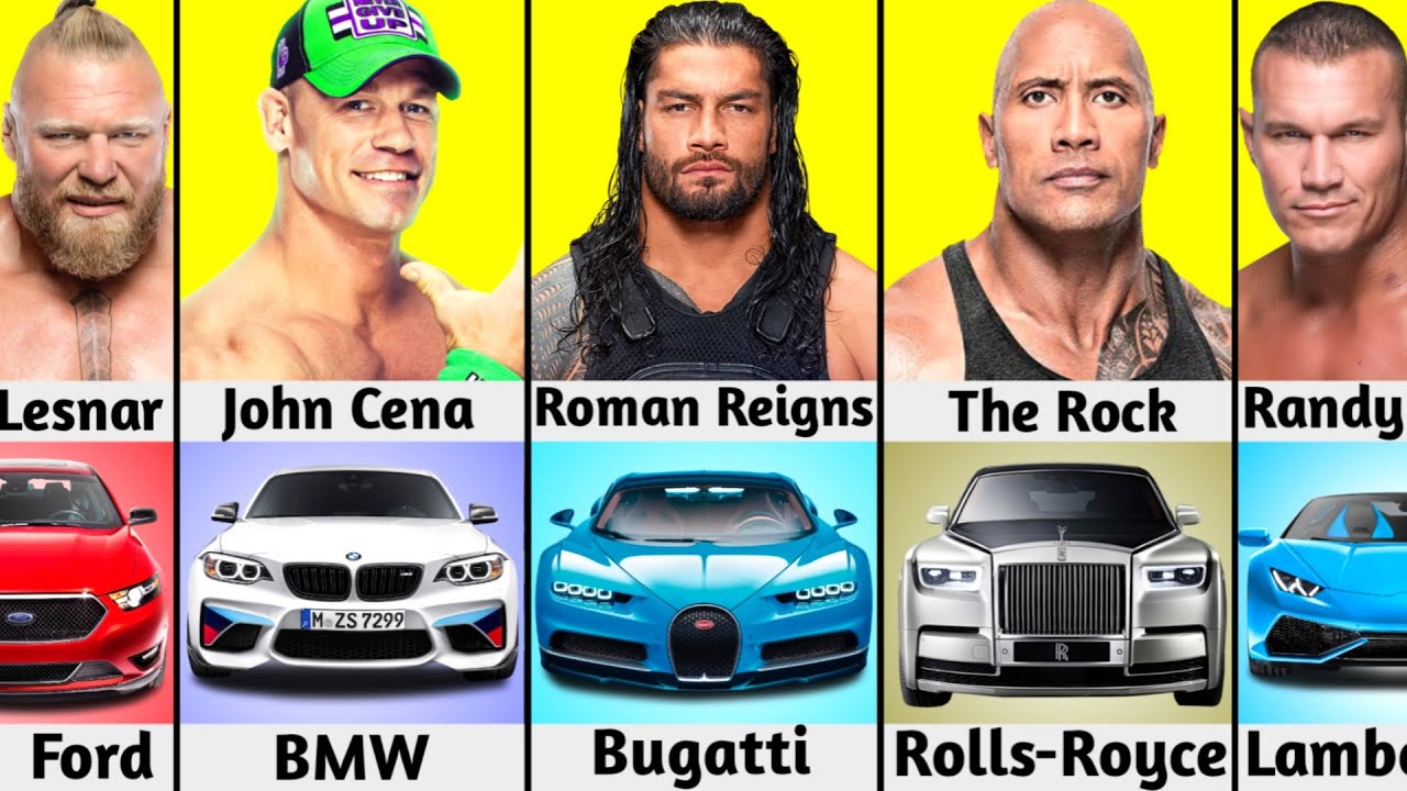 WWE Superstars Their Favorite Car